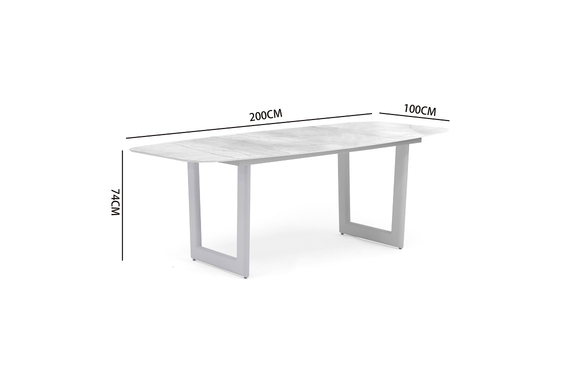 CLUB rectangular dining table